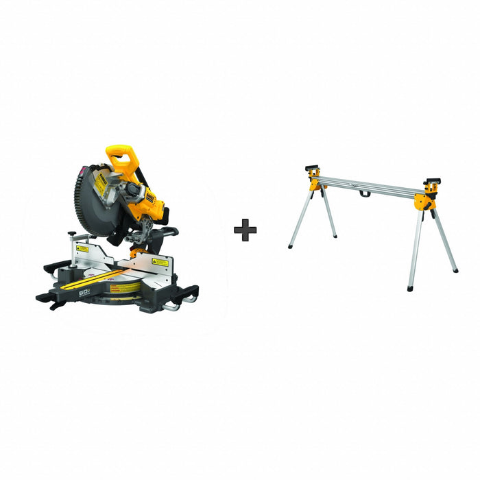 Cordless Miter Saw 12 Blade Dia 9.0Ah