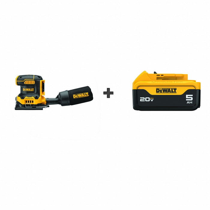 Cordless Sheet Sander 14000RPM H 5.3 in