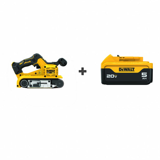 Cordless Belt Sander 1 050 fpm 20 V 3 W