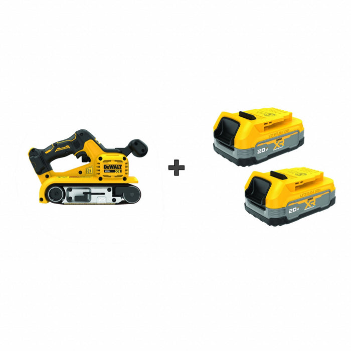 Cordless Belt Sander 20V 1 050 fpm