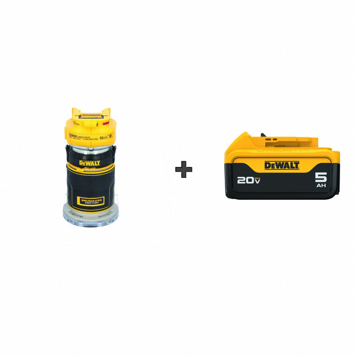 Cordless Compact Router 20V MAX Battery