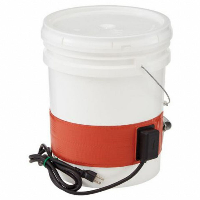 DrumHeater 44inL SiliconeRubber 115VAC