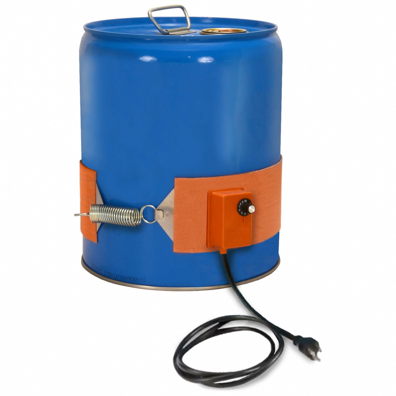 DrumHeater 31inL SiliconeRubber 115VAC
