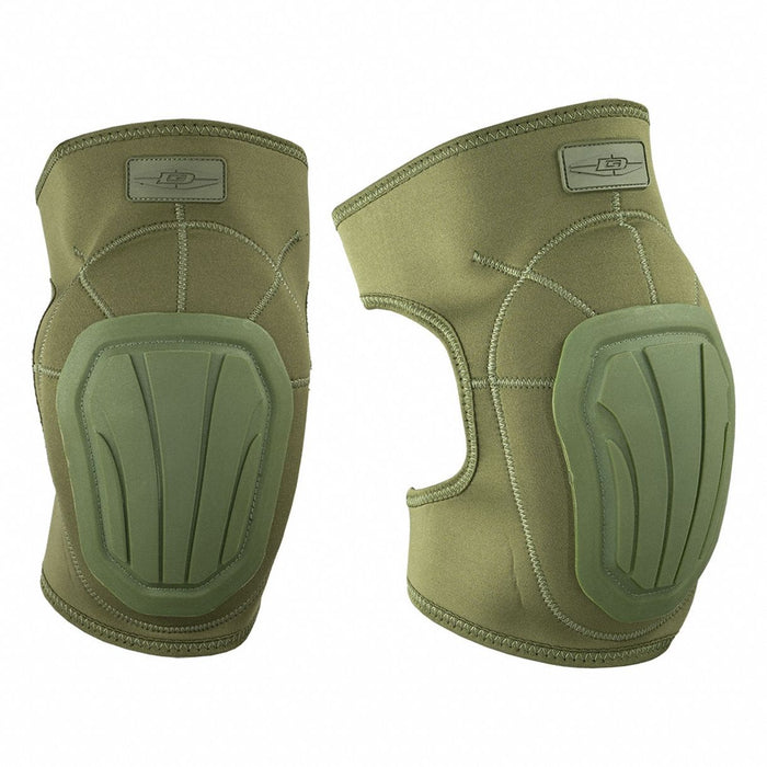 Knee Pad UNIV Hook/Loop Green PR