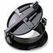 Drum Lid Black Steel 19.5 in L