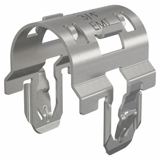 EMT Condiut Clamp Spring Steel 3/4 Gray