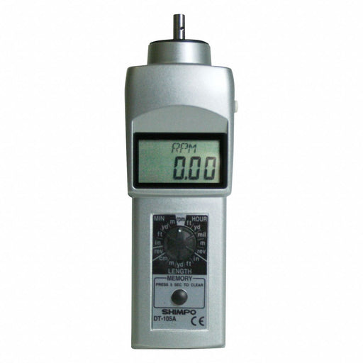 Tachometer +/-0.006% RPM Acc LCD