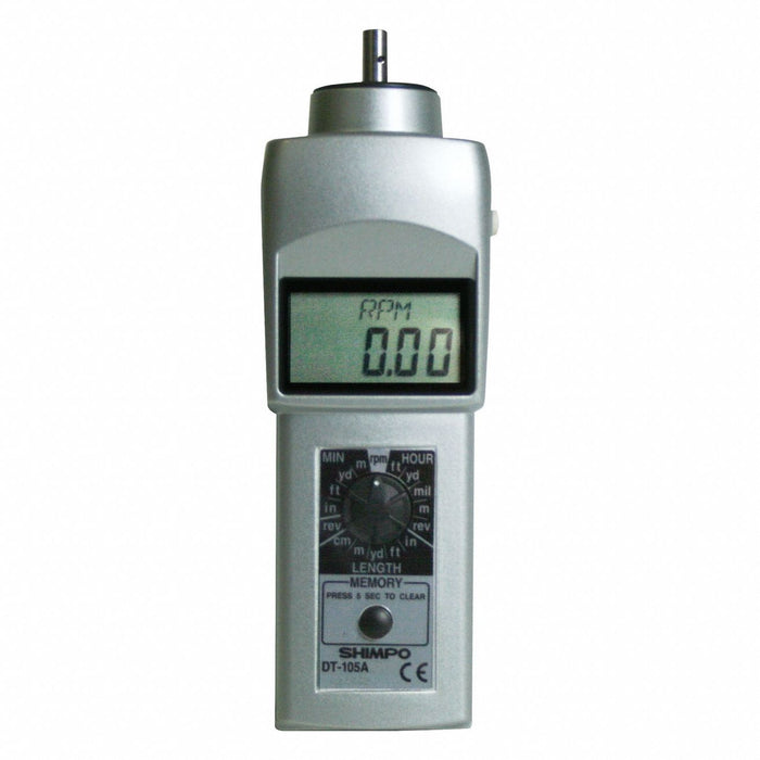 Tachometer +/-0.006% RPM Acc LCD