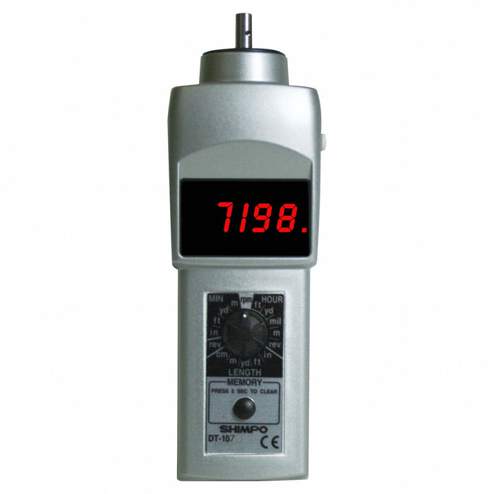 Tachometer +/-0.006% RPM Acc LED