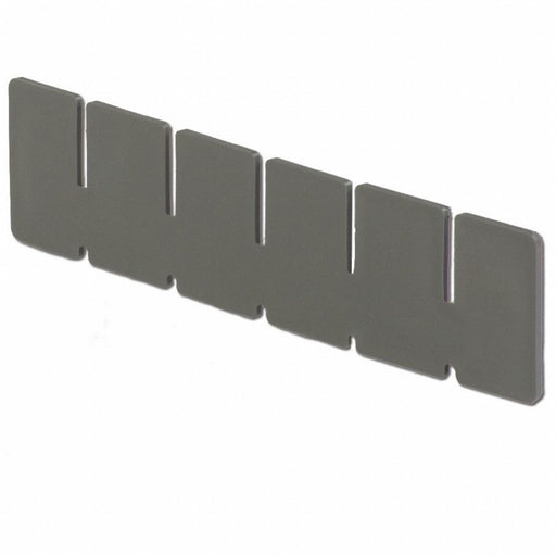 Divider 1.875 in H 6.625 in L Gray