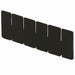 Divider 2.875 in H 7 in L Black