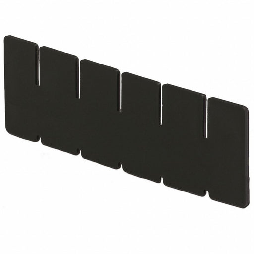 Divider 4.375 in H 7 in L Black