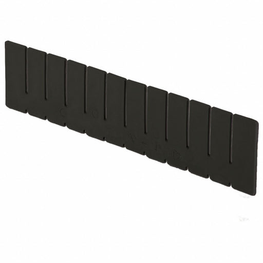 Divider 1.875 in H 15.25 in L Black
