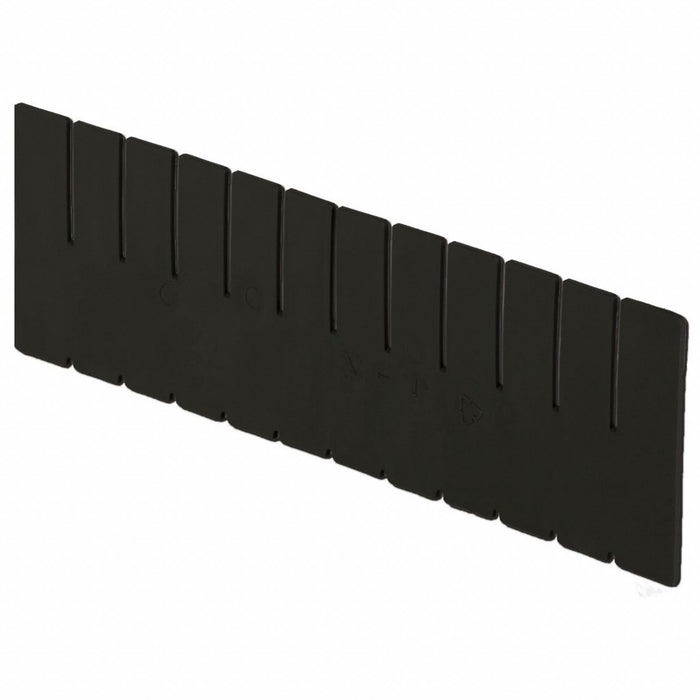Divider Black Polyethylene 5 7/16 in