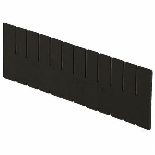 Divider 5.5 in H 15.25 in L Black
