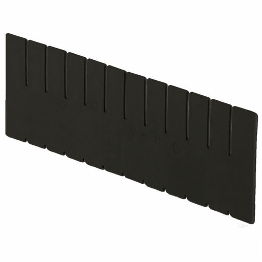 Divider 7.5 in H 15.25 in L Black
