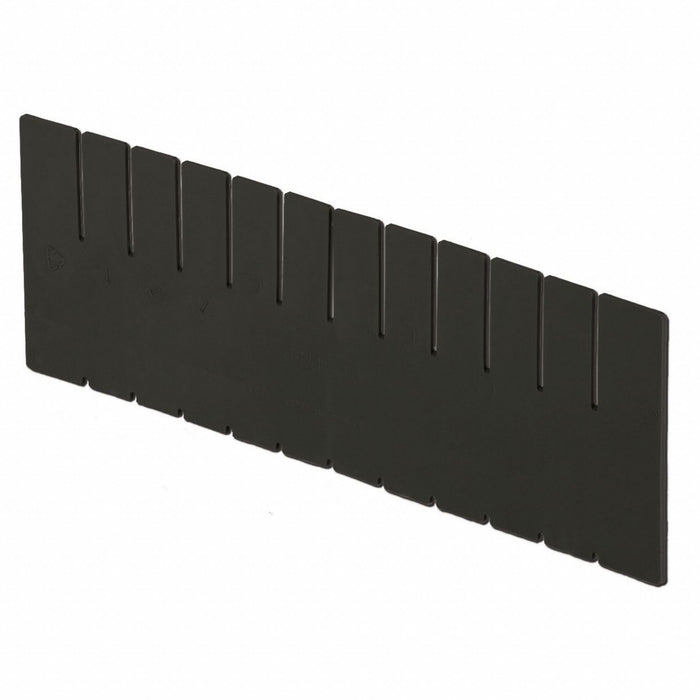 Divider Black Polyethylene 11 3/8 in