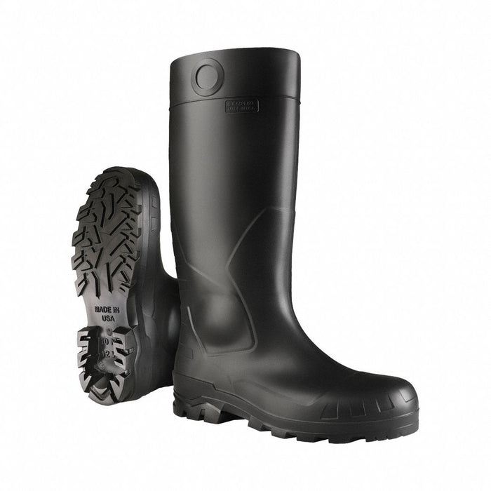 Rubber Boot 4D Knee Black PR