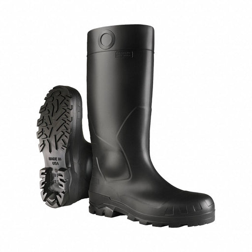 Rubber Boot 11D Knee Black PR