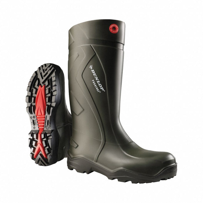 RubberBoot 12D Knee Black DarkGreen PR