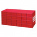 Bin Cab Red 14 1/2 H