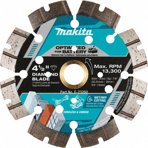 4-1/2 Thin Kerf Diamond Blade Segmented