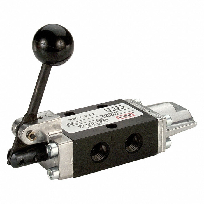 Manual Air Control Valve Lever Black