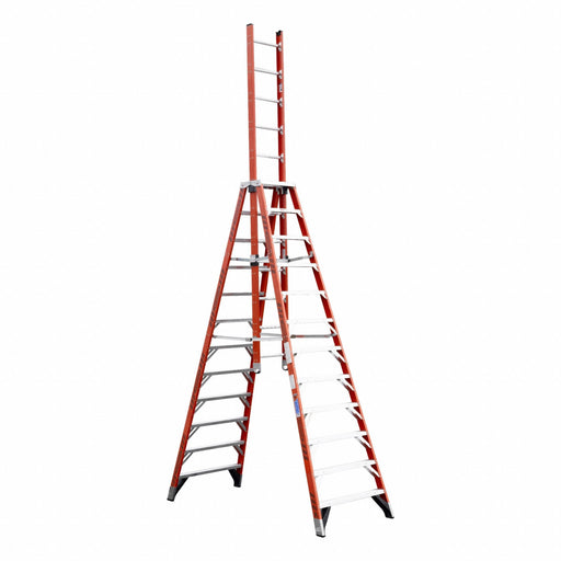 Trestle Extension Ladder Fbrglss 12ft IA