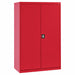 Wardrobe Storage Cabinet Red 230 lb