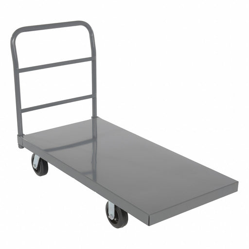Steel Platform Truck Rubber Casters