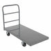 Steel Platform Truck Rubber Casters
