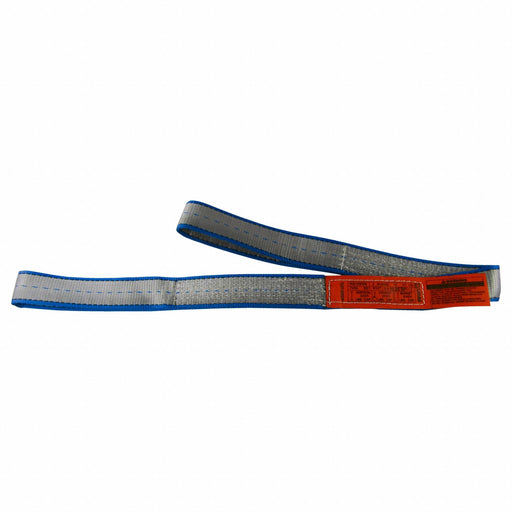 Web Sling Flat Eye 2 ft L 6 400 lb Cap.