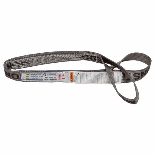 Web Sling Flat Eye 4 ft L 12800 lb Cap.