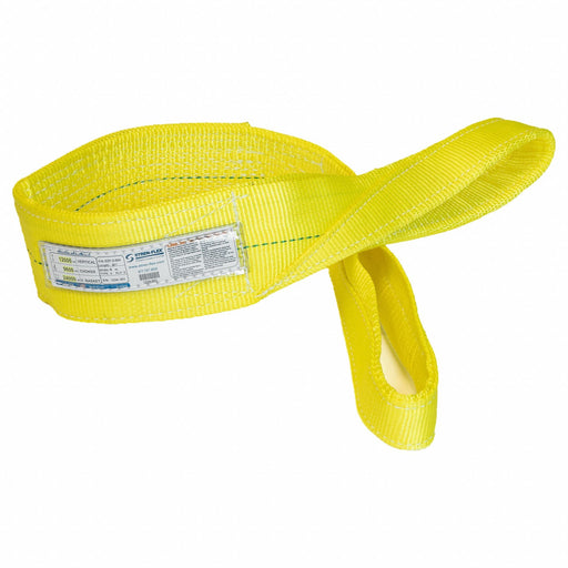 Web Sling Flat Eye 10 ft L 11500 lb Cap