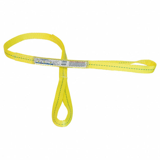 Web Sling Twisted Eye 10 ft L 1 600 lb