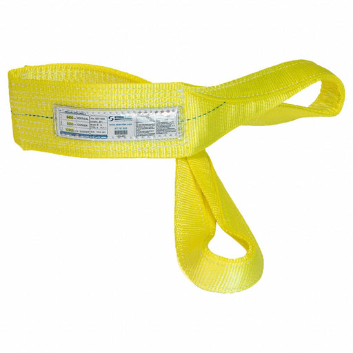 Web Sling Twisted Eye 12 ft L 6 400 lb