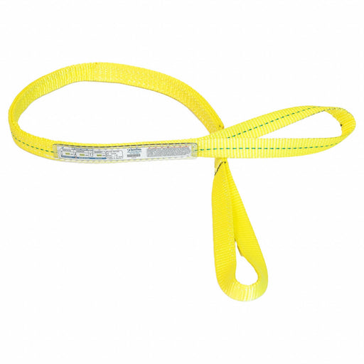 Web Sling Twisted Eye 20 ft L 3 200 lb