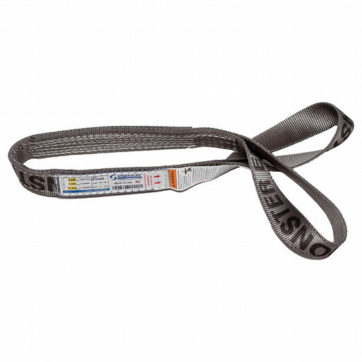 Web Sling Twisted Eye 3 ft L 6 400 lb