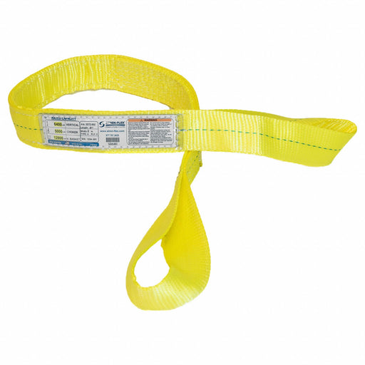 Web Sling Twisted Eye 6 ft L 6 400 lb