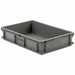 StraightWallTote 23.75inL 15.75inW Gray