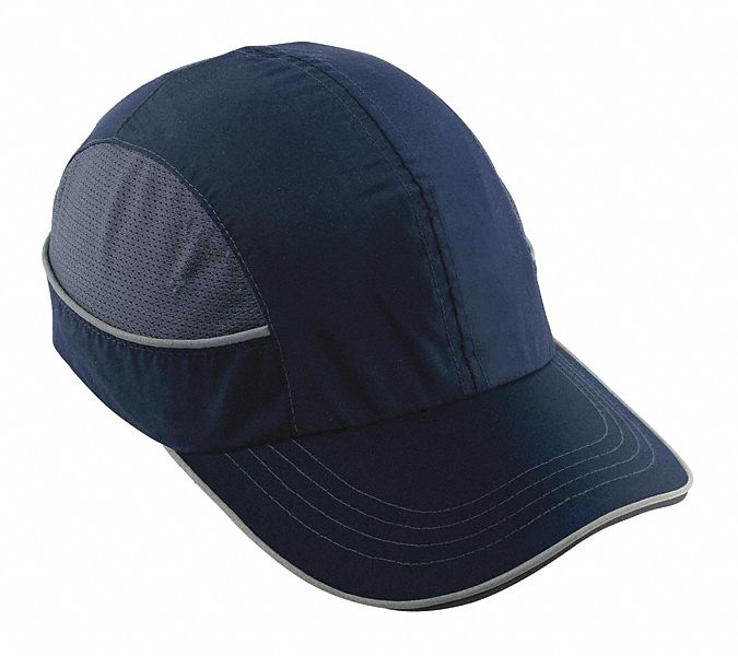 H9899 Bump Cap Front Brim Dark Blue