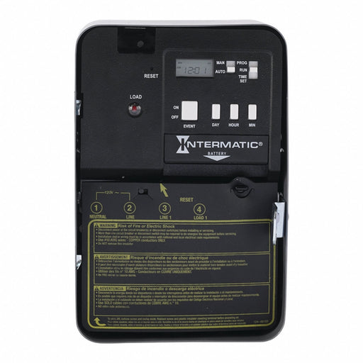 Electronic Timer Gray Metal