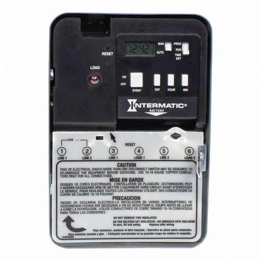 Electronic Timer Metal DPST