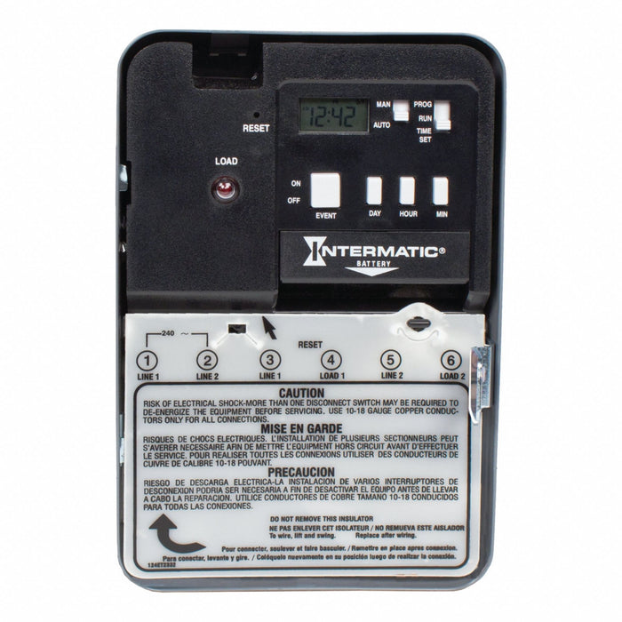 Electronic Timer Metal DPST