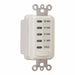 Countdown Timer Light Almond 120V AC