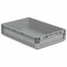 StraightWallTote 16inL 12inW Gray