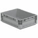 StraightWallTote 16inL 12inW Gray