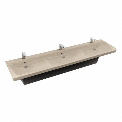 Wash Station 94 x30 x27 Sand