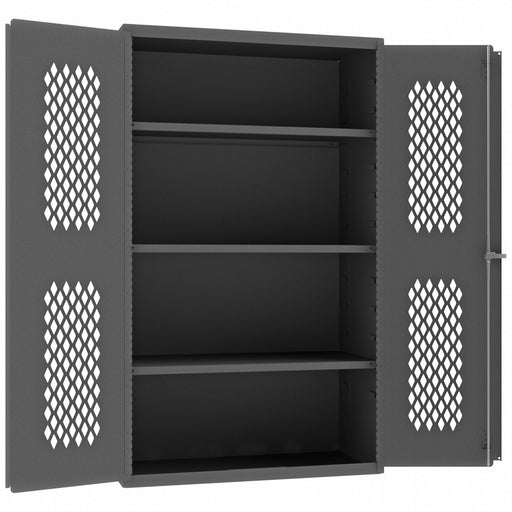 Storage Cabinet 72 x36 x24 Gray 4Shlv