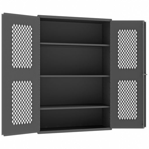 Storage Cabinet 72 x48 x24 Gray 3Shlv